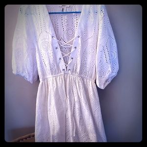 Sz small Forever 21 Pure White Dress